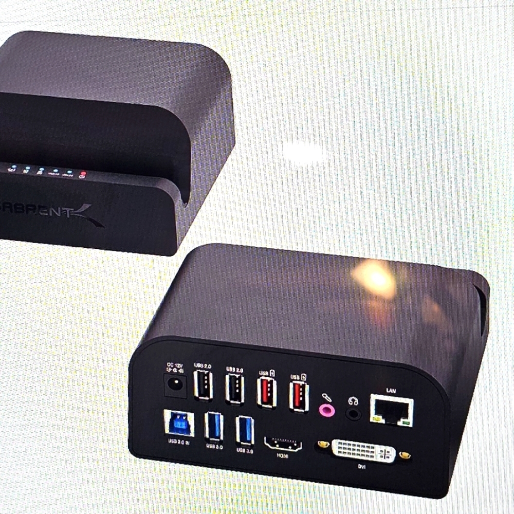 Black Computer Cable Adapter
